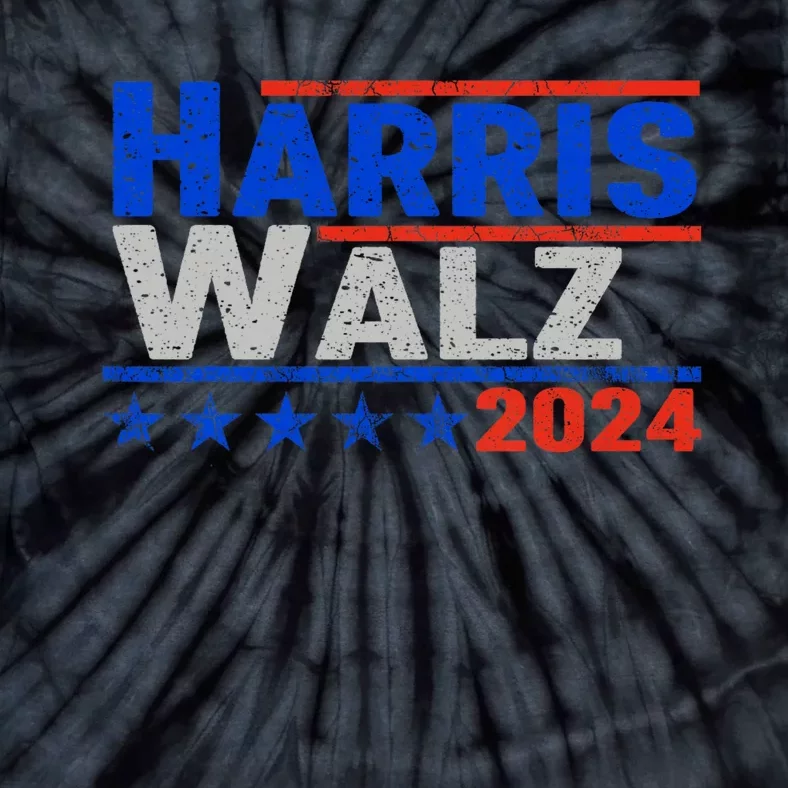 Harris Waltz 2024 Election Kamala Harris Tim Waltz 2024 Tie-Dye T-Shirt