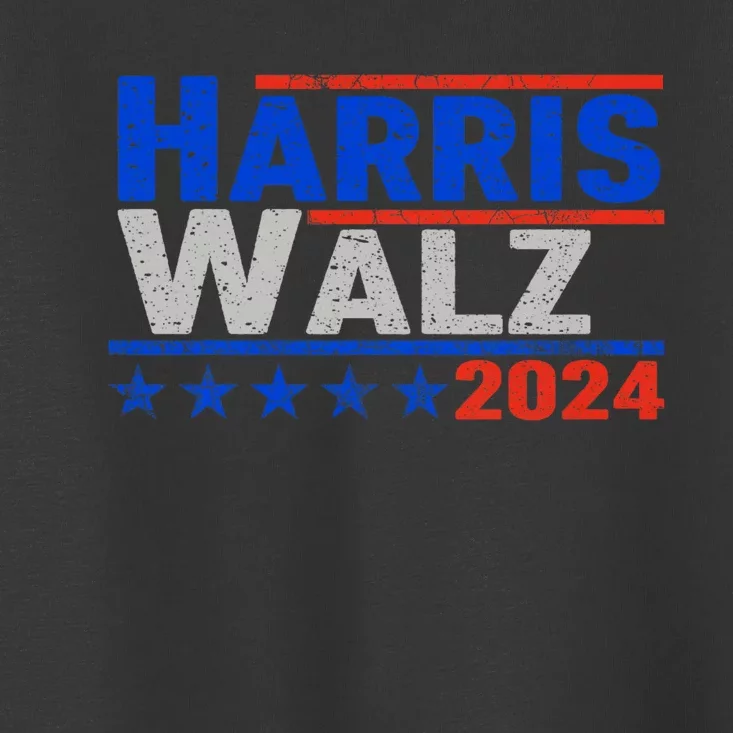 Harris Waltz 2024 Election Kamala Harris Tim Waltz 2024 Toddler T-Shirt