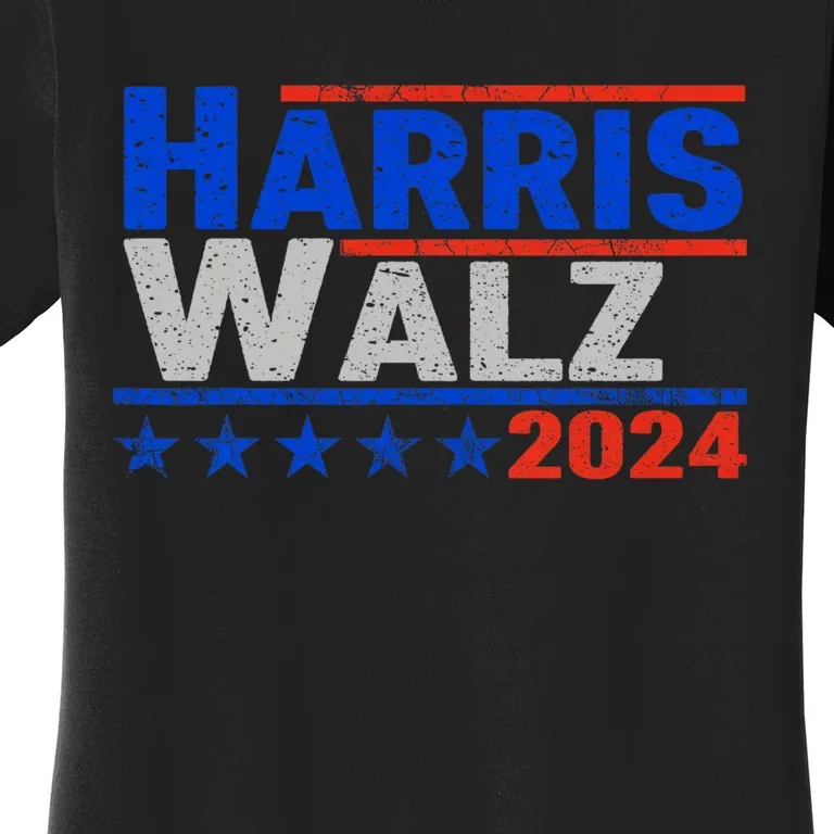 Harris Waltz 2024 Election Kamala Harris Tim Waltz 2024 Women's T-Shirt