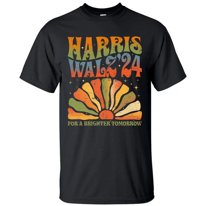 Harris Waltz 2024 For A Brighter Tomorrow Boho Aesthetic Tall T-Shirt