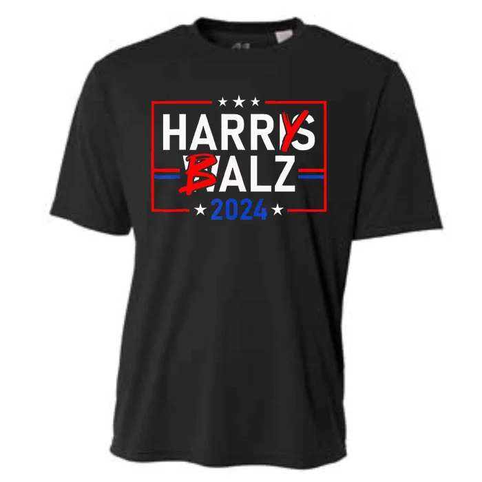 Harris Walz 24 Harry Balz 2024 Democratics Vote Cooling Performance Crew T-Shirt