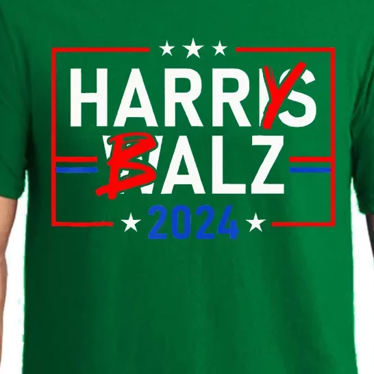 Harris Walz 24 Harry Balz 2024 Democratics Vote Pajama Set