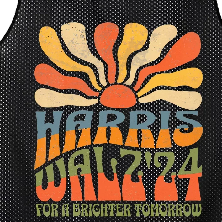 Harris Waltz 2024 For A Brighter Tomorrow Mesh Reversible Basketball Jersey Tank