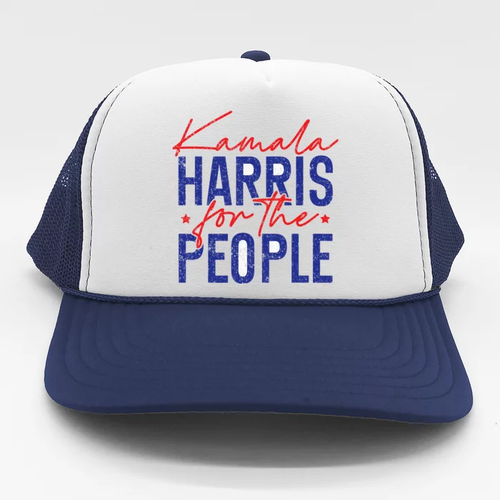 Harris Waltz 2024 For The People Vp Kamala Harris 2024 Trucker Hat