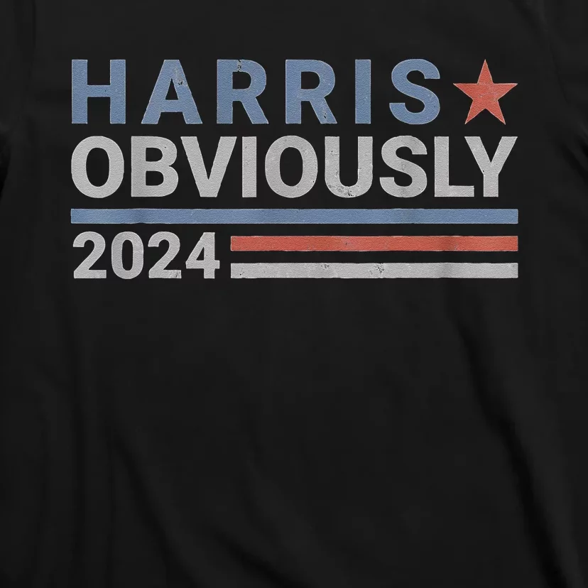 Harris Waltz 2024 Obviously Tim Walz Kamala Harris 2024 Gift T-Shirt