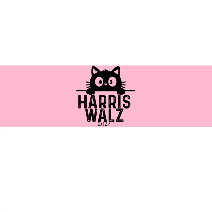 Harris Waltz 2024 Funny Cat Bumper Sticker