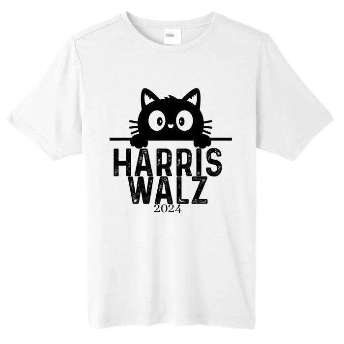 Harris Waltz 2024 Funny Cat ChromaSoft Performance T-Shirt