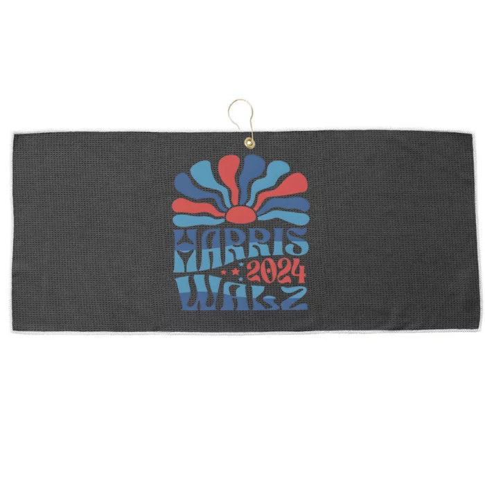 Harris Waltz 2024 Large Microfiber Waffle Golf Towel