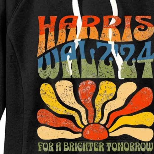 Harris Waltz 24 For A Brighter Tomorrow Women's Fleece Hoodie