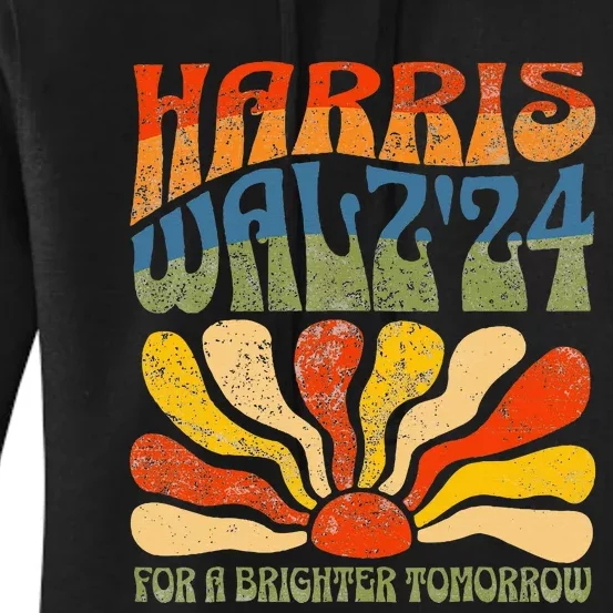 Harris Waltz 24 For A Brighter Tomorrow Women's Pullover Hoodie