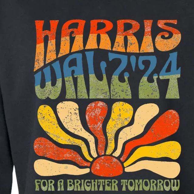 Harris Waltz 24 For A Brighter Tomorrow Cropped Pullover Crew