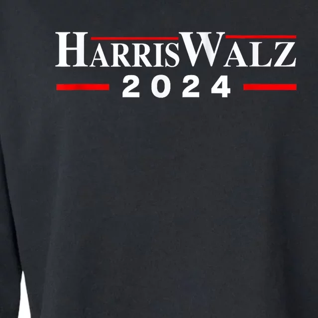 Harris Waltz 2024 Kamala Harris Tim Waltz 2024 Cropped Pullover Crew