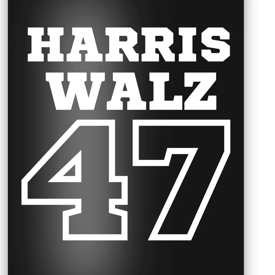 Harris Walz 2024 Campaign For President Harris Waltz Poster