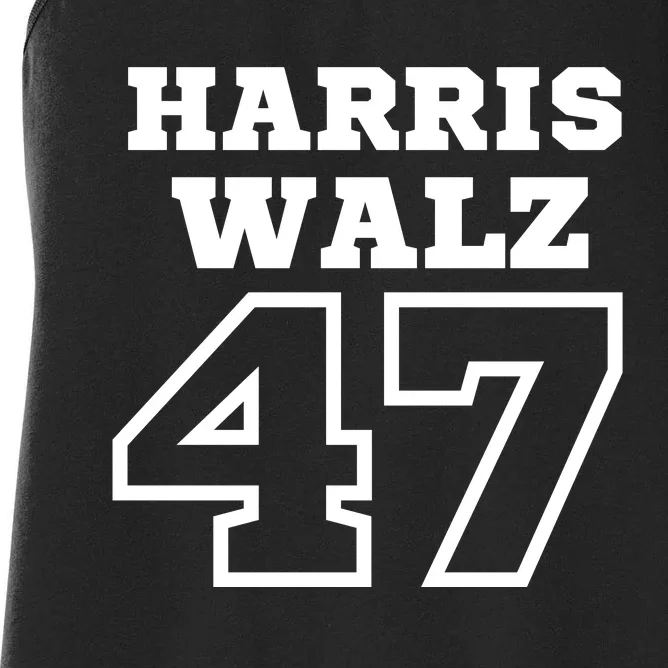 Harris Walz 2024 Campaign For President Harris Waltz Women's Racerback Tank