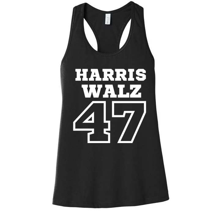 Harris Walz 2024 Campaign For President Harris Waltz Women's Racerback Tank