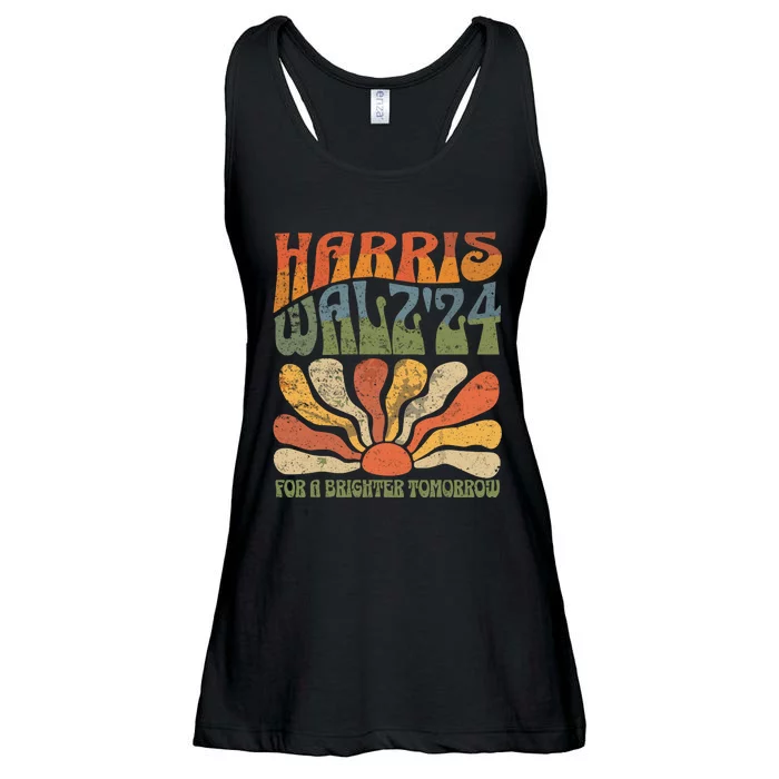 Harris Waltz 2024 Election Kamala Harris Tim Waltz 2024 Ladies Essential Flowy Tank