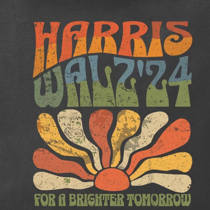 Harris Waltz 2024 Election Kamala Harris Tim Waltz 2024 Zip Tote Bag