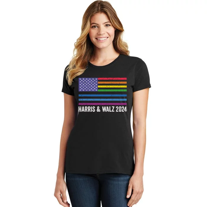 Harris Waltz 2024 Election Kamala Harris Tim Waltz 2024 Women's T-Shirt