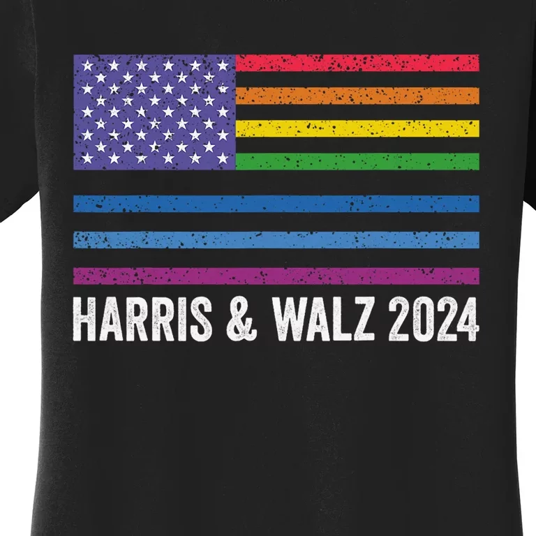 Harris Waltz 2024 Election Kamala Harris Tim Waltz 2024 Women's T-Shirt