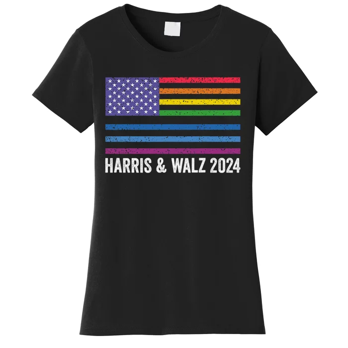 Harris Waltz 2024 Election Kamala Harris Tim Waltz 2024 Women's T-Shirt