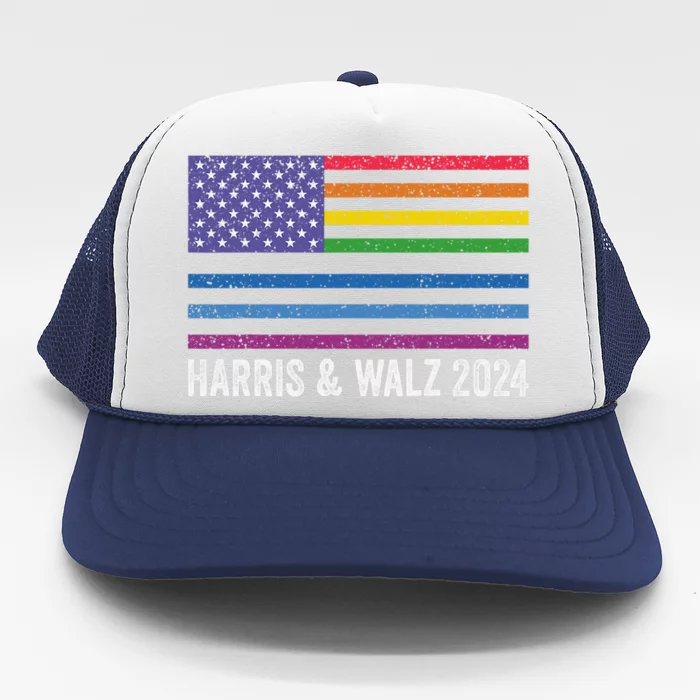 Harris Waltz 2024 Election Kamala Harris Tim Waltz 2024 Trucker Hat