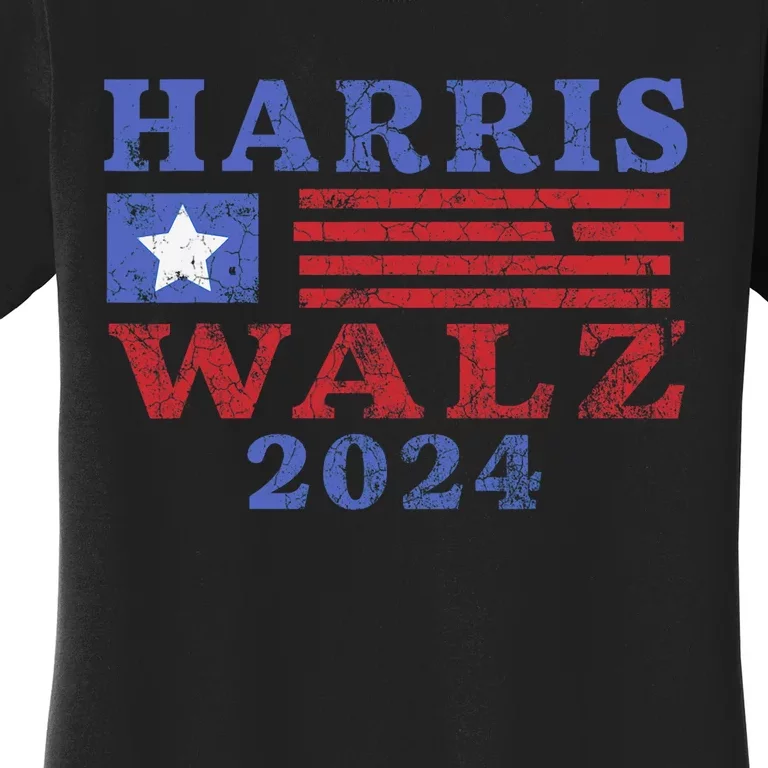 Harris Waltz 2024 Election Kamala Harris Tim Waltz 2024 Women's T-Shirt