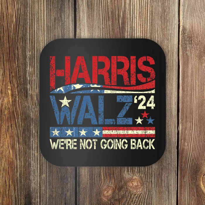 Harris Walz 2024 Kamala Harris 2024 Tim Walz 2024 Usa Flag Coaster