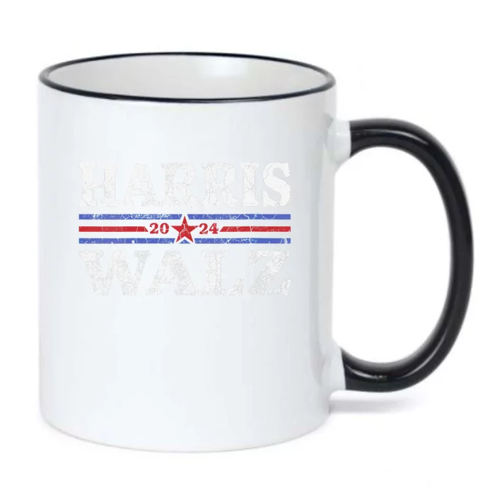 Harris Waltz 2024 Election Kamala Harris Tim Waltz 2024 Black Color Changing Mug