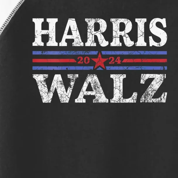 Harris Waltz 2024 Election Kamala Harris Tim Waltz 2024 Toddler Fine Jersey T-Shirt