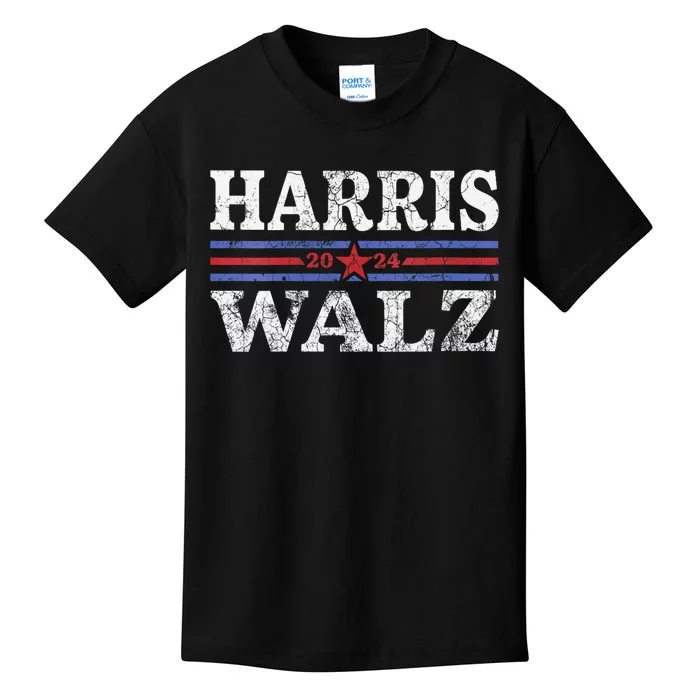 Harris Waltz 2024 Election Kamala Harris Tim Waltz 2024 Kids T-Shirt