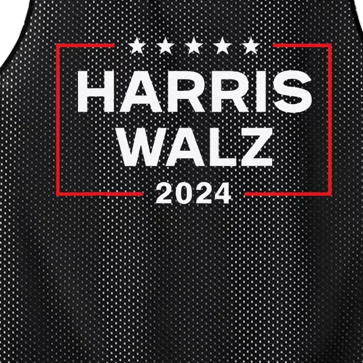 Harris Waltz 2024 Walz Gift Mesh Reversible Basketball Jersey Tank