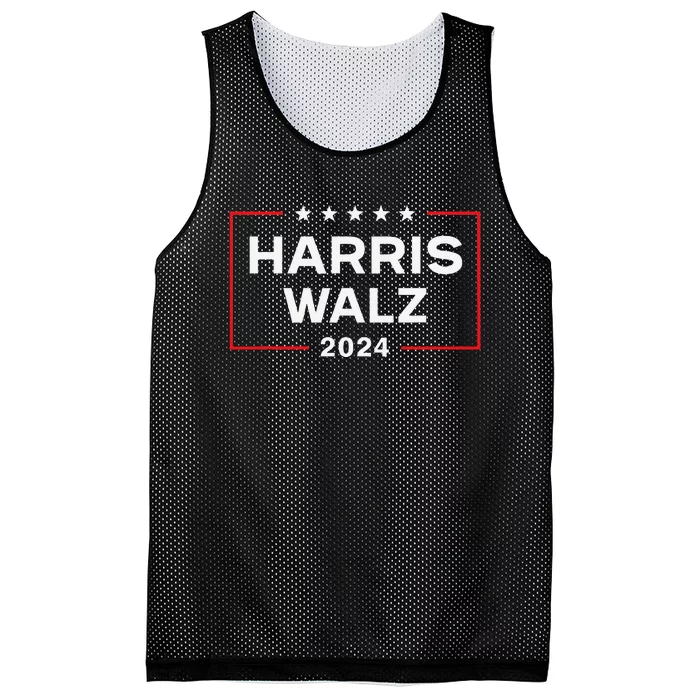 Harris Waltz 2024 Walz Gift Mesh Reversible Basketball Jersey Tank