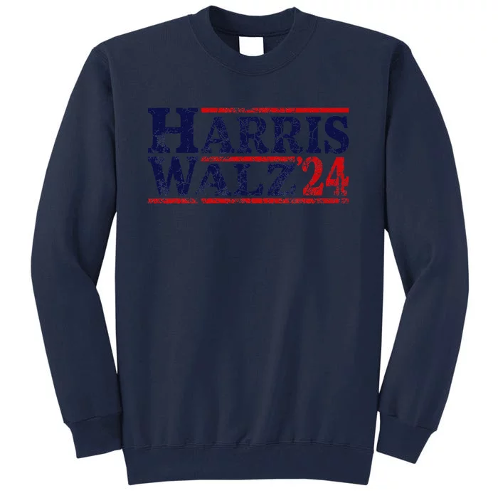 Harris Walz 2024 Election Kamala Harris Tim Waltz 2024 Gift Tall Sweatshirt