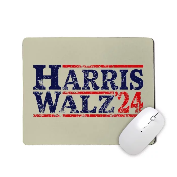 Harris Walz 2024 Election Kamala Harris Tim Waltz 2024 Gift Mousepad