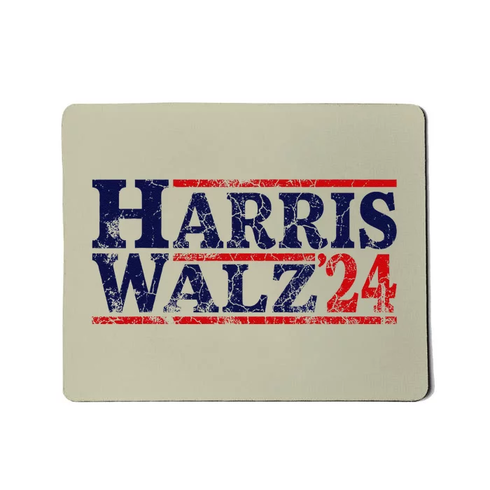 Harris Walz 2024 Election Kamala Harris Tim Waltz 2024 Gift Mousepad