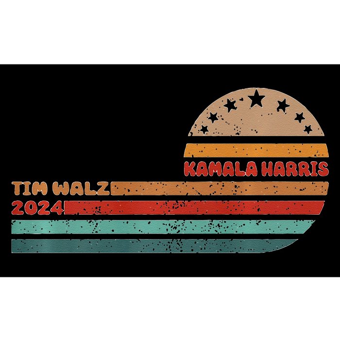 Harris Walz 2024 For President Patriotic 2024 Bumper Sticker