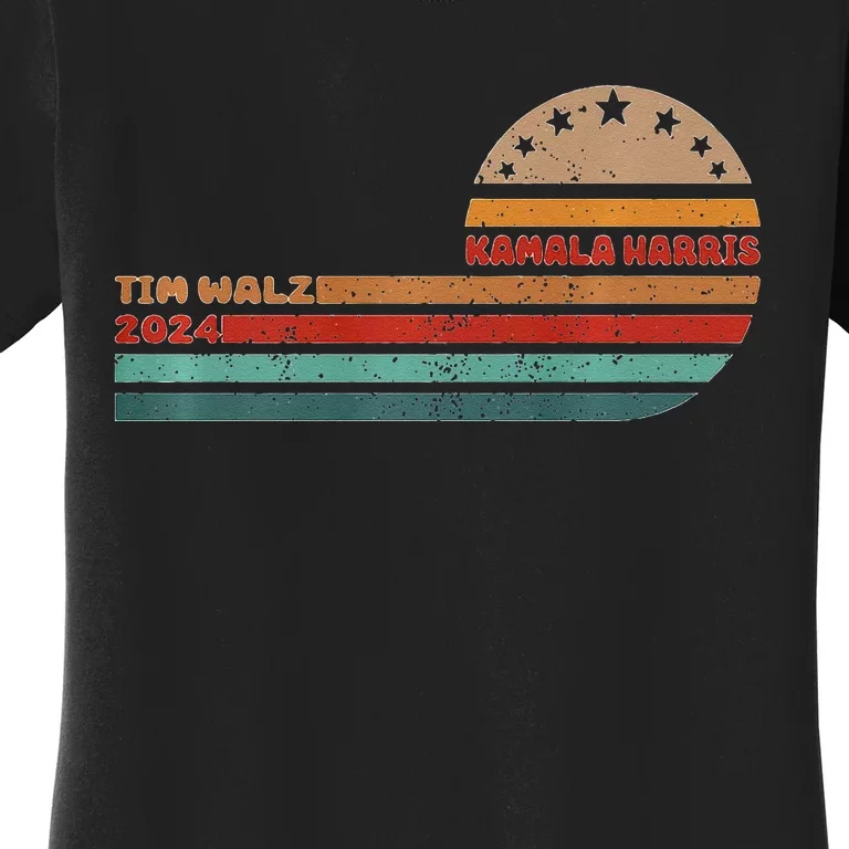 Harris Walz 2024 For President Patriotic 2024 Women's T-Shirt