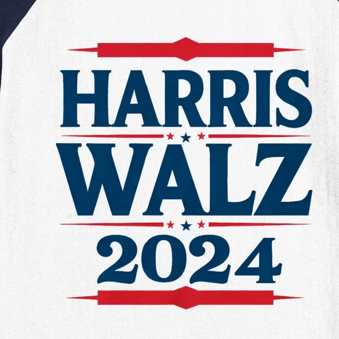 Harris Walz 2024 Election Kamala Harris Tim Walz Waltz Baseball Sleeve Shirt