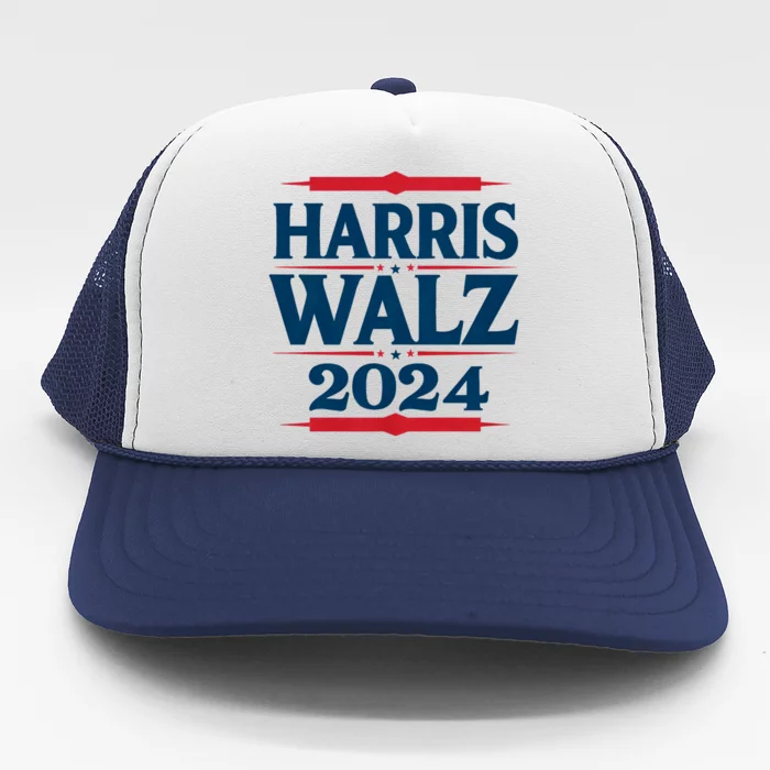 Harris Walz 2024 Election Kamala Harris Tim Walz Waltz Trucker Hat