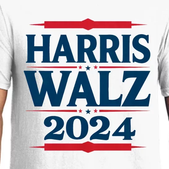 Harris Walz 2024 Election Kamala Harris Tim Walz Waltz Pajama Set