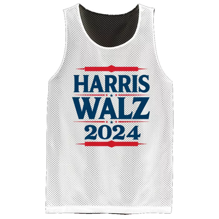 Harris Walz 2024 Election Kamala Harris Tim Walz Waltz Mesh Reversible Basketball Jersey Tank