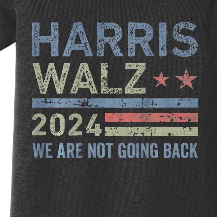 Harris Waltz 2024 WeRe Not Going Back Baby Bodysuit