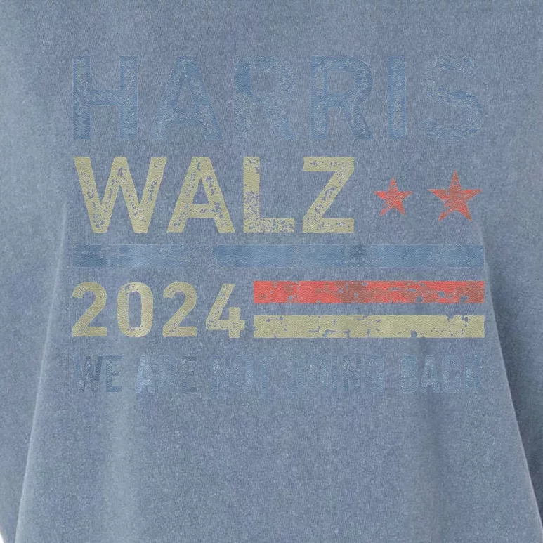 Harris Waltz 2024 WeRe Not Going Back Garment-Dyed Women's Muscle Tee