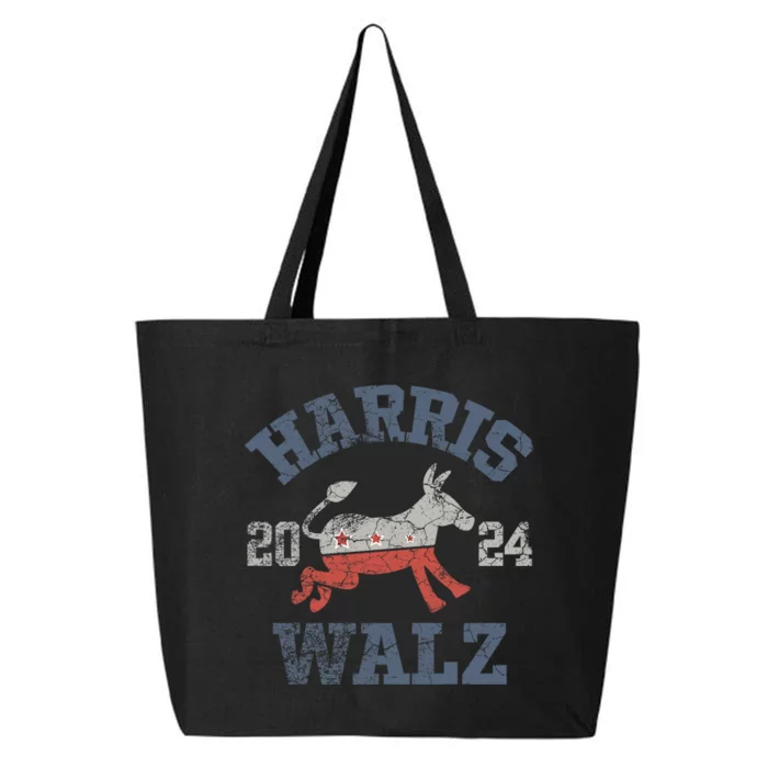 Harris Waltz 2024 Election Kamala Harris Tim Waltz 2024 25L Jumbo Tote