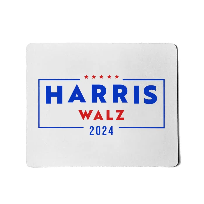 Harris Walz 2024 Kamala Harris 2024 Tim Walz 2024 Usa Fla Mousepad