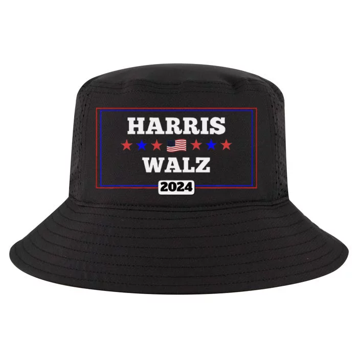 Harris Waltz 2024 Election Kamala Harris Tim Waltz President Cool Comfort Performance Bucket Hat