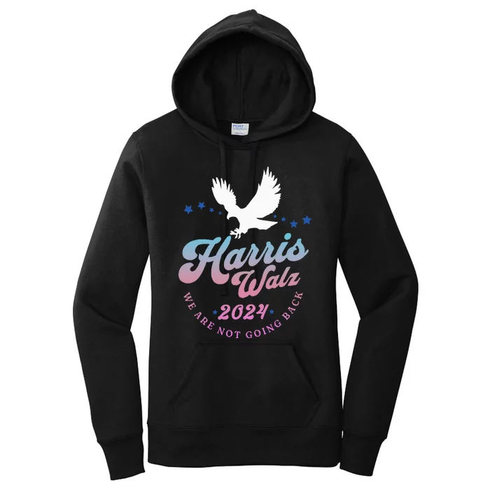 Harris Walz 2024 Election Vote Blue Kamala Walz 2024 Women's Pullover Hoodie