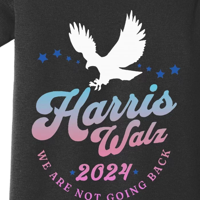 Harris Walz 2024 Election Vote Blue Kamala Walz 2024 Baby Bodysuit