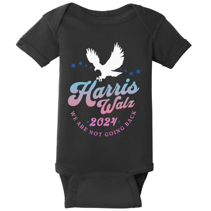 Harris Walz 2024 Election Vote Blue Kamala Walz 2024 Baby Bodysuit