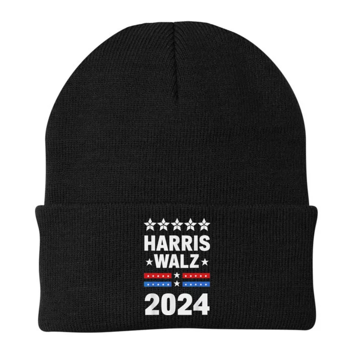 Harris Walz 2024 Campaign For President Harris Waltz 24 Knit Cap Winter Beanie